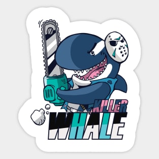 Killer Whale shark Sticker